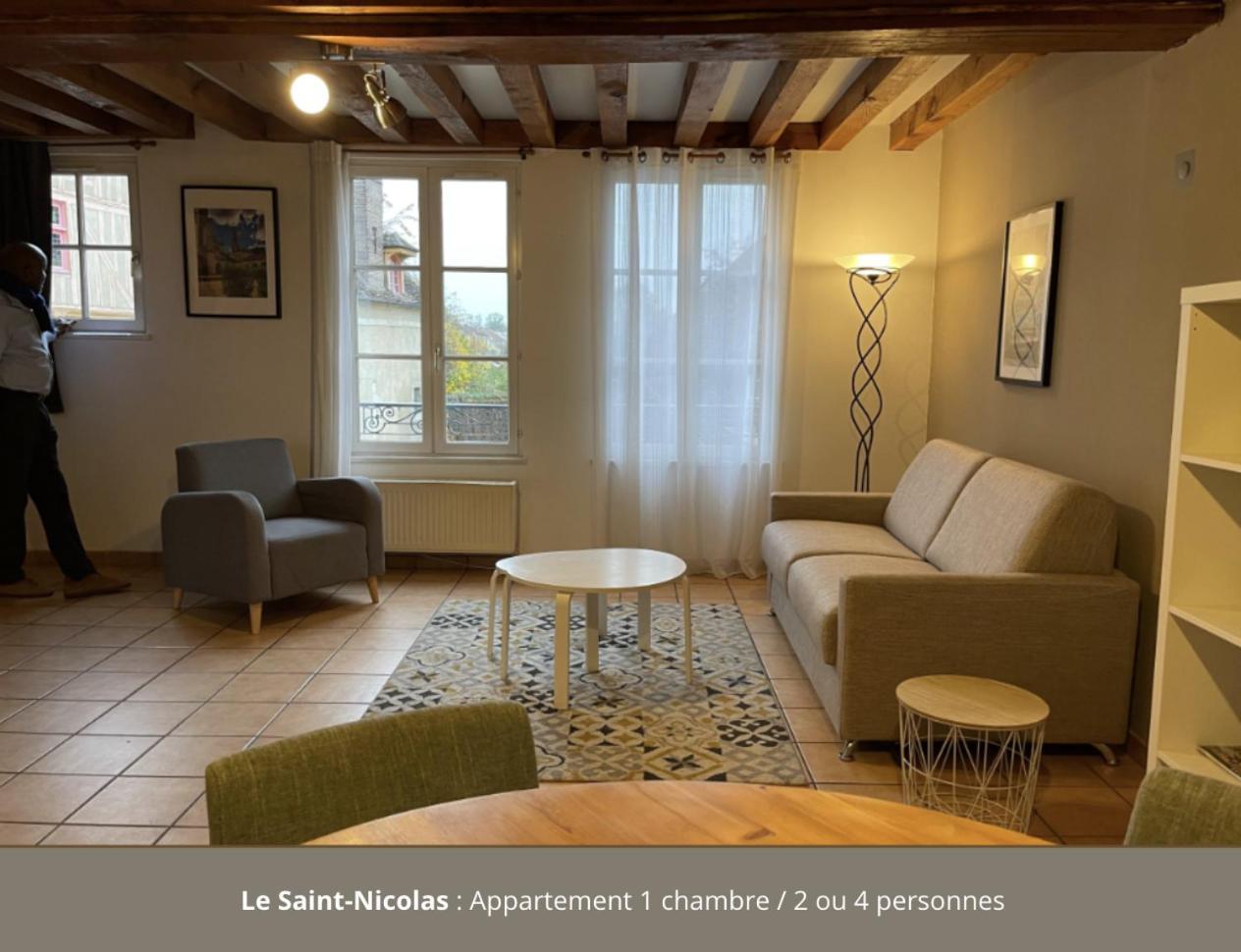 Appartement Le Saint-Nicolas Auxerre Les Quais Eksteriør billede